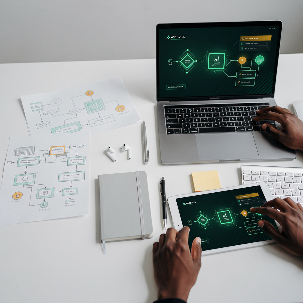 create an ai app development process and methodology for AI app development services
